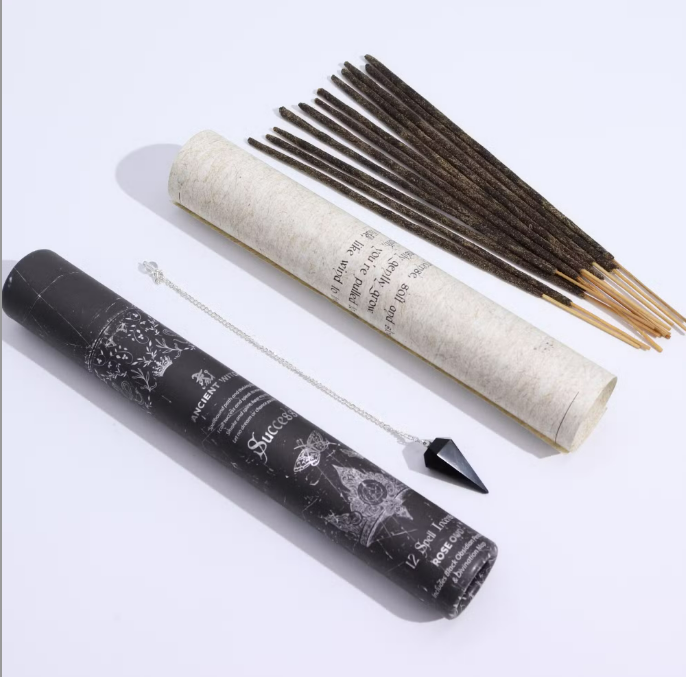 (imagem de ) Tubos de Incenso Ancient Witch - Successo – Pêndulo de Obsidiana Negra